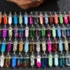 Multicolored Crystal Glass Pendant