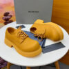 Balenciaga Norman Round Suede Derby Boots